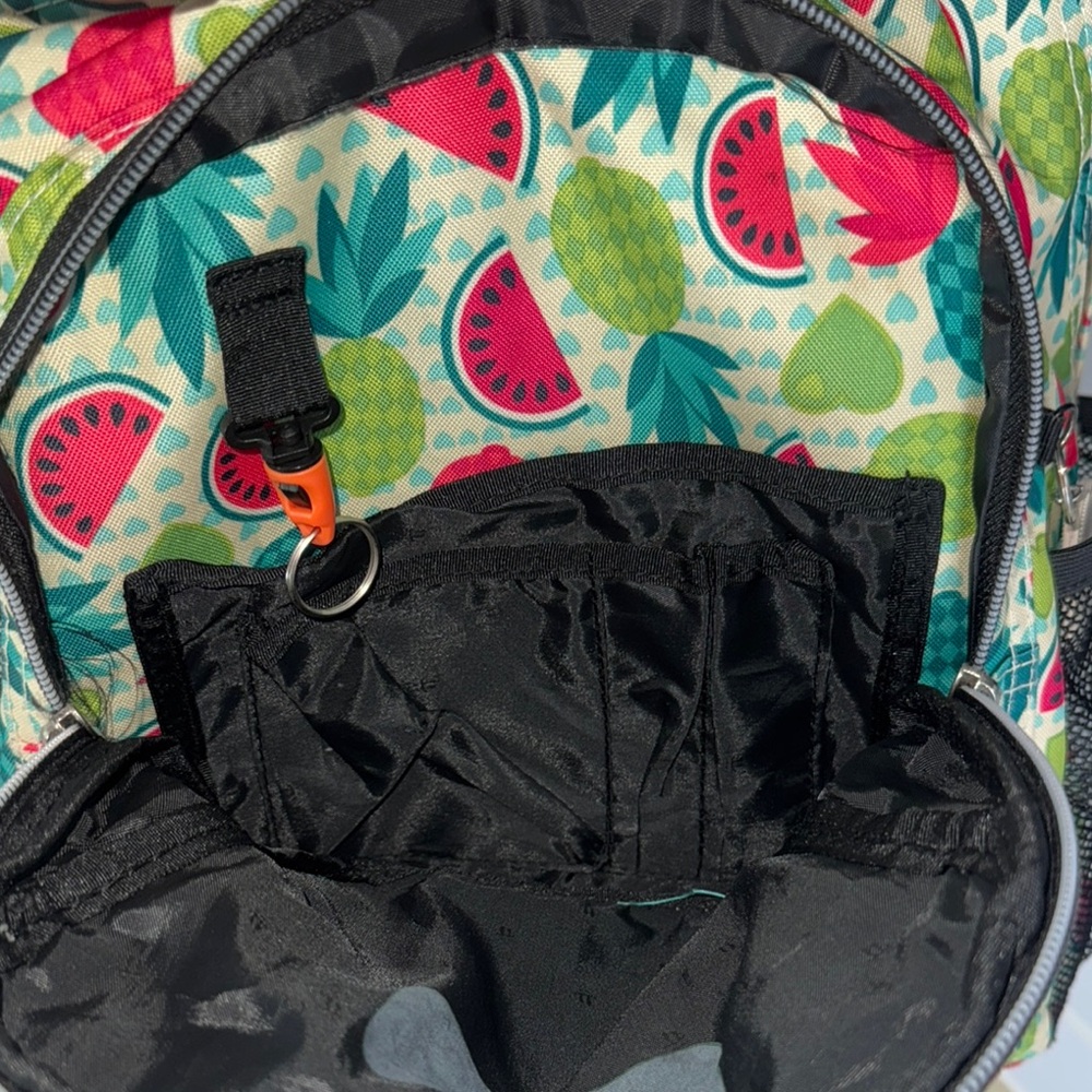 Vibrant Fruit Pattern Backpack - image 4